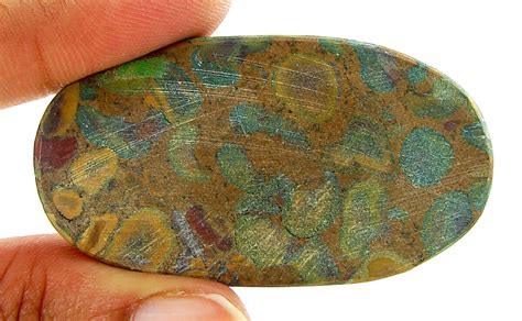 Ct Natural Fruit Jasper Ajubalite Loose Gemstone Cabochon Stone