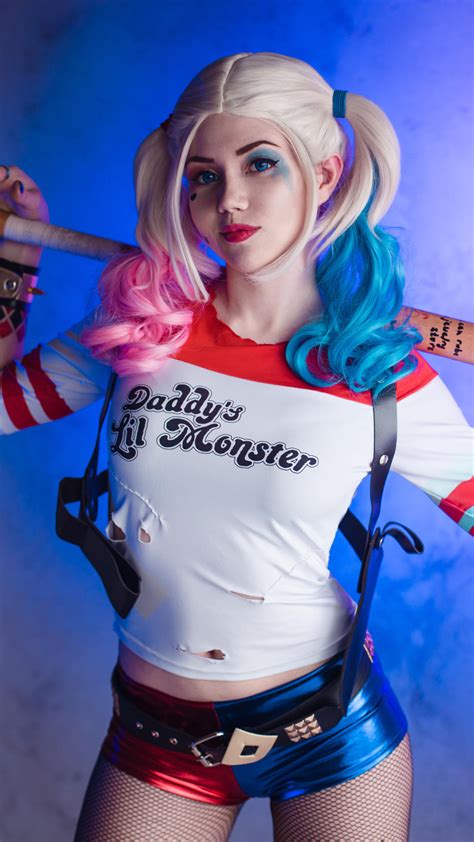 2160x3840 Cosplay Harley Quinn New Sony Xperia Xxzz5 Premium Hd 4k