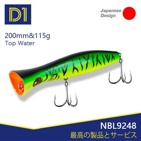 Noeby Nbl Big Popper Lures Saltwater Poppers Sea Fishing Hard Bait