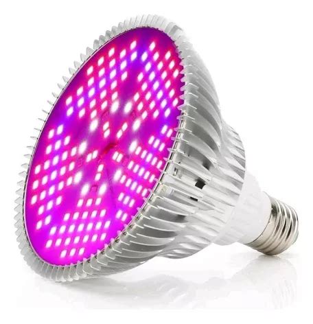 Lâmpada Para Cultivo Holofote Espectro Led Grow 250w E27 Cor Da Luz