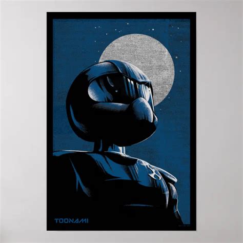 Toonami TOM 5 Moonlight Graphic Poster | Zazzle