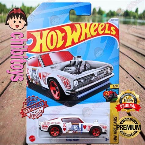 Jual Hot Wheels King Kuda Putih Merah Magnus Walker Outlaw Plymouth Original