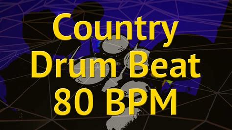 Country Drum Beat Bpm Drum Backing Track Slow Country Rock