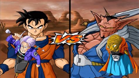 Dbz Budokai Tenkaichi Future Gohan And Future Trunks Vs Dabura And