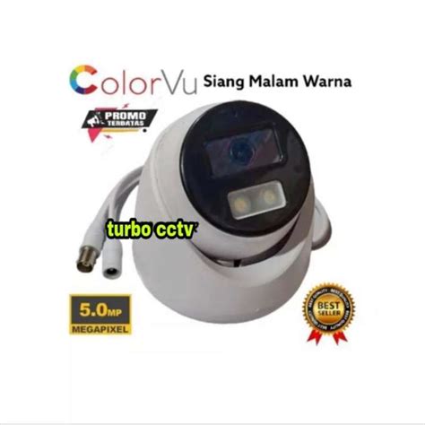 Promo Camera Cctv Colorvu / Full Colorvu Lens 5Mp Turbo Hd Ir Sony ...