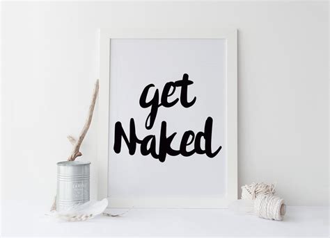 Get Naked Art Bathroom Decor Bathroom Art Get Naked Bathroom Print Printable Art Get Naked