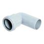 FloPlast Push Fit Waste Bend Swivel 90 Degree X 32mm White