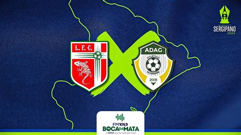 AO VIVO SERGIPÃO 2024 Lagarto X Atlético Gloriense YouTube