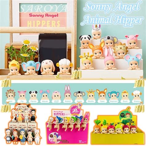Hot Better Quality Sonny Angel Blind Box Lying Down Series Angel Cartoon Hippers Mini Figure