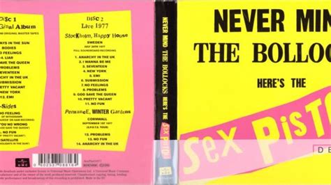 Sex Pistols Never Mind The Bollocks Heres The Sex Pistols Deluxe Edition Universal