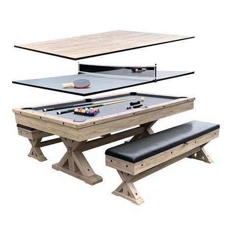 Buy Freetime Fun In Multi Game Ft Pool Table With Dining Top And