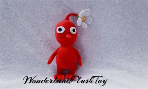 Red Pikmin Plush Toy | Etsy