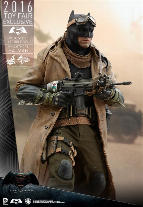 Hot Toys MMS372 蝙蝠俠對超人正義曙光噩夢蝙蝠俠Knightmare Batman 1 6 比例人偶作品