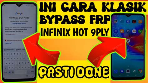 Cara Clasik Bypass Frp Akun Google Infinix Hot Play Tanpa Komputer