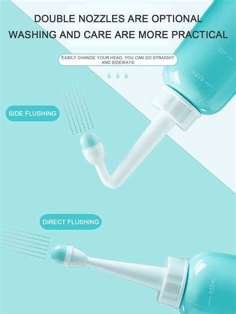 Curved Toilet Flushing Spray Bottle Ml Portable Ass Washing Artifact SHEIN USA