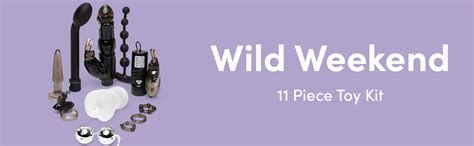 Amazon Lovehoney Wild Weekend Adult Sex Toy Kit G Spot Rabbit Vibrators Anal Toys