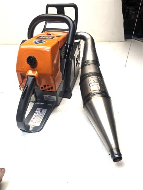 Hand Built Custom Chainsaw Exhaust Racing Pipe Muffler CPI For Stihl