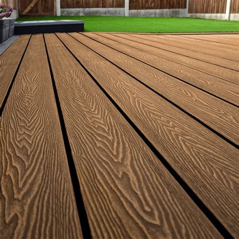 Pvc Easy Installation Wood Plastic Composite Outdoor Decking Board Decking Wpc Floor Deck