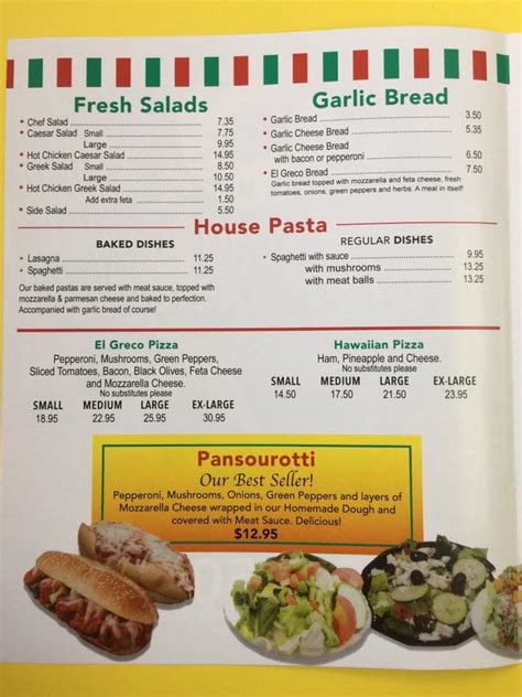 Menu at Pizza Villa & Pasta House pizzeria, Bridgenorth