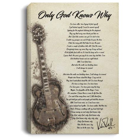 Only God Knows Why Kid Rock Canvas Poster Rock Music Poster Va04