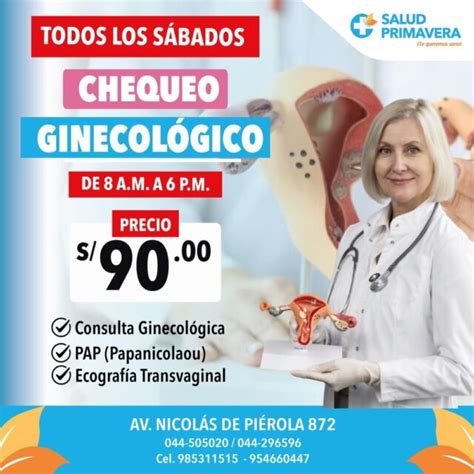 Promociones SALUD PRIMAVERA Centro De Salud