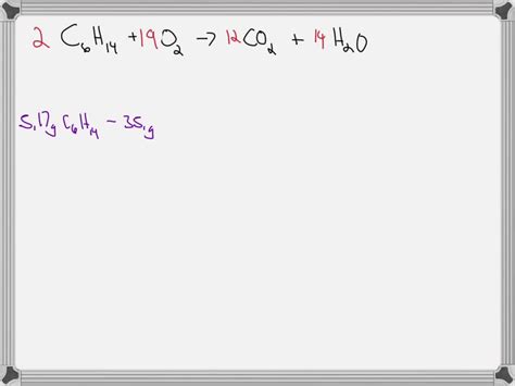 SOLVED Liquid Hexane Will React With Gaseous Oxygen To Produce Gaseous