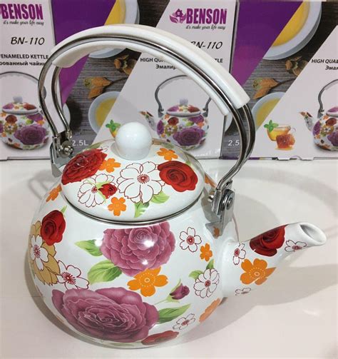 Чайник эмалированный BN-110 — Benson