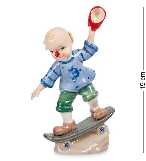 Клоуны. CMS-23/26 Фигурка "Клоун на скейтборде" (Pavone) - Цена: 3 276 руб.