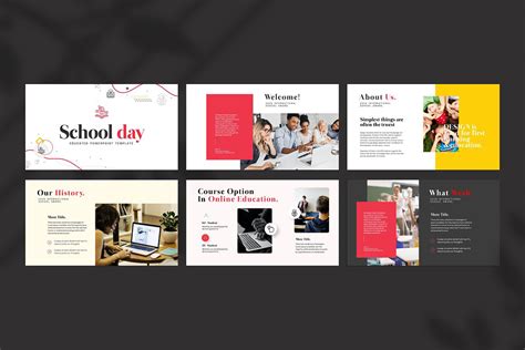 School Presentation Template on Behance