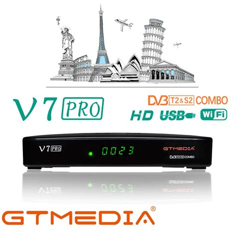 GTMedia V7 Pro Satellite Receiver DVB S S2 S2X T T2 Decoder 1080P Full