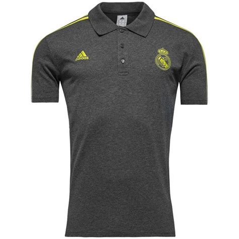 Real Madrid S Polo Shirt Grau Neon Unisportstore At