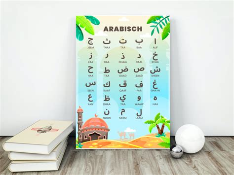Arabisch Alfabet Poster Educatieve Posters