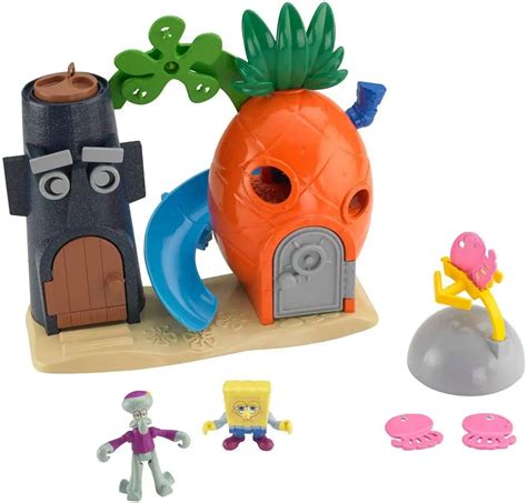 Fisher Price Spongebob Squarepants Imaginext Bikini Bottom Exclusive Playset Frustration Free