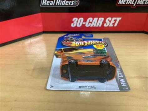 Hot Wheels Fast Furious Toyota Supra Orange New For Hw City