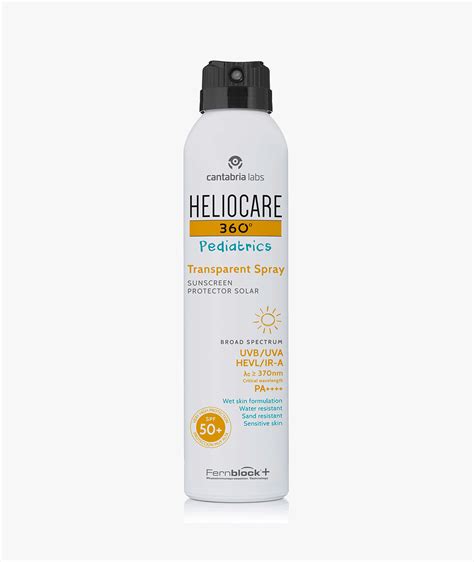 HELIOCARE 360º SPF 50 PEDIATRICS SPRAY PROTECTOR SOLAR TRANSPARENTE 200 ML