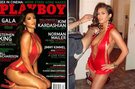 Kim Kardashian Naked Shoot For Playboy Star Wants To Pose After Shedding Her Baby Weight The