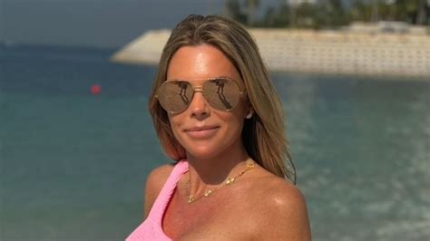 John Terry S Wife Toni Showcases Her Sensational Figure In A Pink Bikini As The Couple Enjoy A
