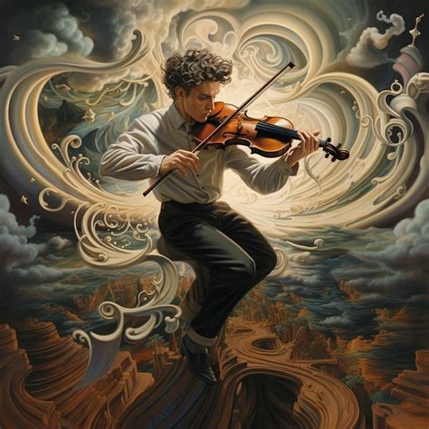 Download Ai Generated Man Violinist Royalty Free Stock Illustration