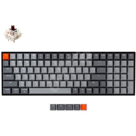 Hern Kl Vesnice Keychron K Gateron Hot Swappable Brown Switch Us Aukro