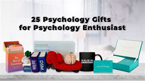 25 Psychology Gifts for Psychology Enthusiast