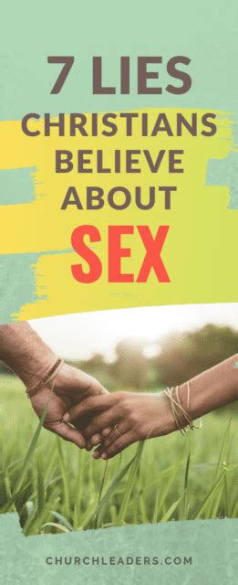 Lies Christians Believe About Sex