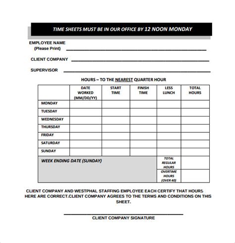 Creating A Smart And Effective Lunch Break Schedule Template