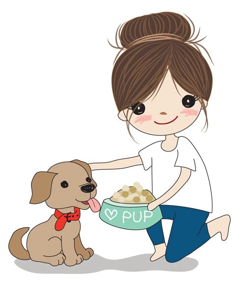 Cliparts from Anna Brunette girls Девушки брюнетки PNG