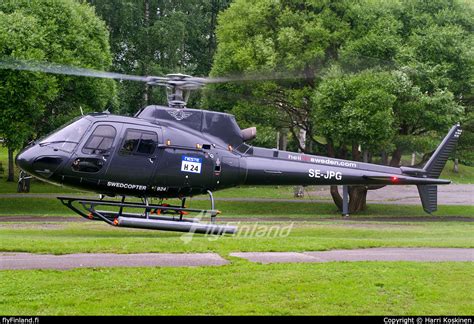 Se A Rospatiale As B Ecureuil Heliair Sweden