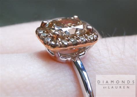 102ct Brown Radiant Si2 Diamond Ring