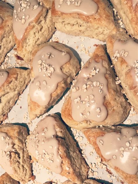 Maple Oat Scones Pretty Petunias