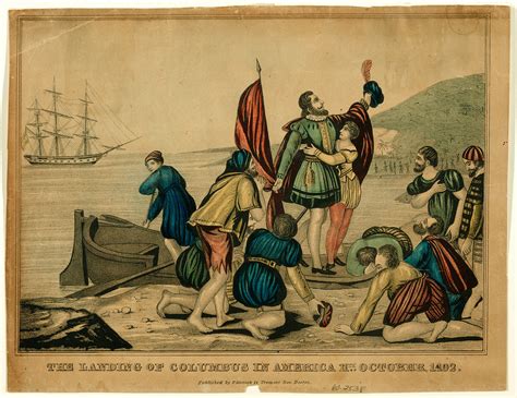 landing  columbus  america  october  smithsonian