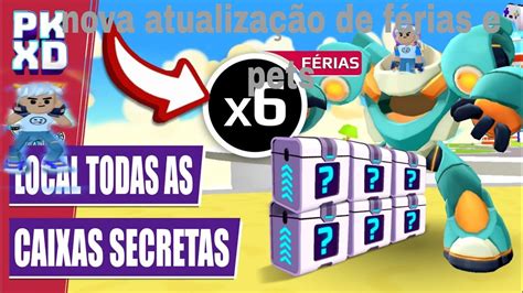 Nova Atualiza O De F Rias E Pets Todas As Caixas Secretas Youtube