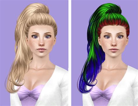 Newsea`s Sweet Villain Braided Hairstyle Retextured The Sims 3 Catalog