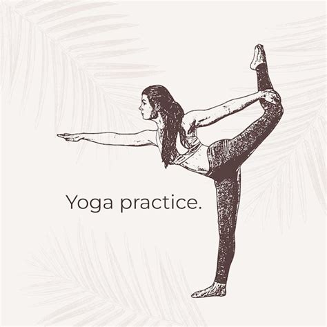 Yoga Pose Prompts Vintage